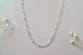 Load image into Gallery viewer, 3.5mm Diamond Cut Paperclip Chain
