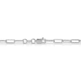 Load image into Gallery viewer, 3.5mm Diamond Cut Paperclip Chain
