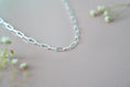 Load image into Gallery viewer, 3.5mm Diamond Cut Paperclip Chain
