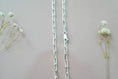 Load image into Gallery viewer, 3.5mm Diamond Cut Paperclip Chain
